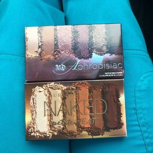 urban decay aphrodisiac palette and naked heat